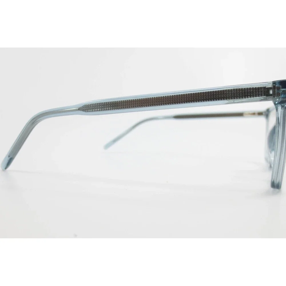 Modo 20214 BL Square Eyeglasses Light Blue Translucent Frames 50-18-140 Eyewear